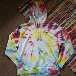 COPY - Tie dye Nike hoodie